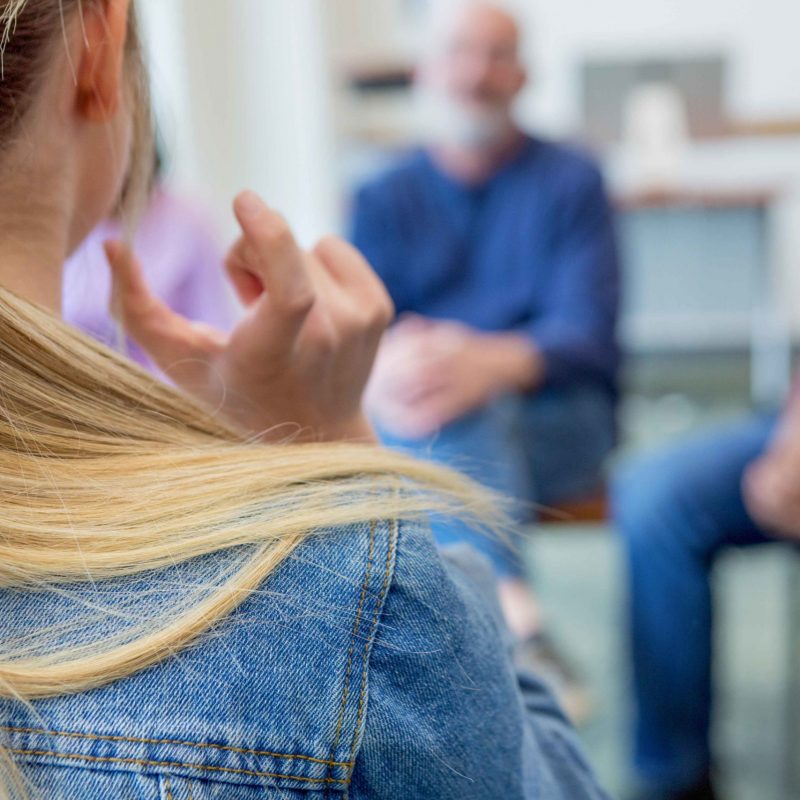 A Caucasian teen girl shares her experience having a sibling with cancer.